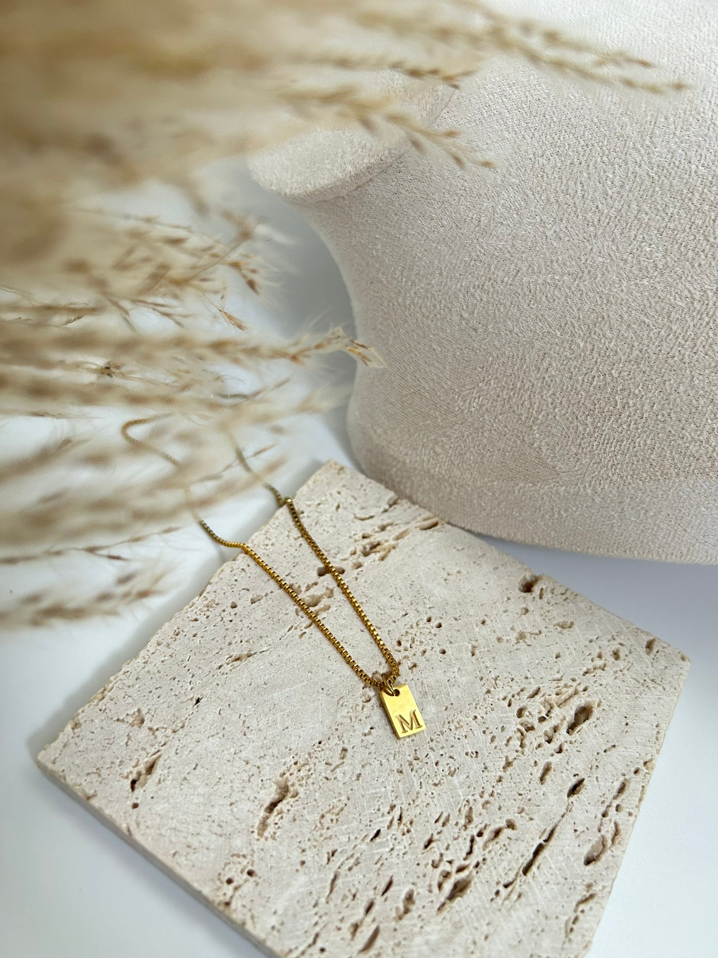 Initial Necklace, Letter Necklace