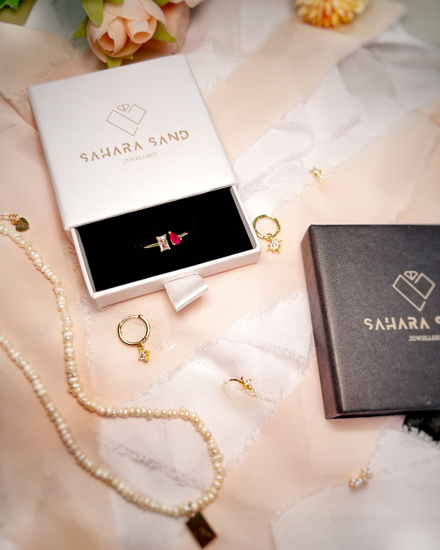 Minimalist Ring , Pink CZ ring, high quality solid 925 sterling silver