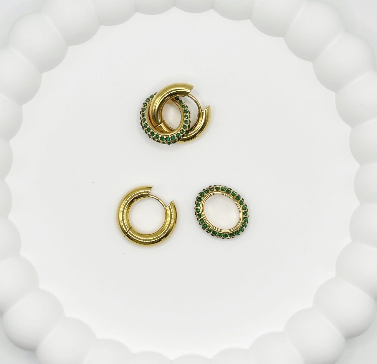 Zirconia Earrings