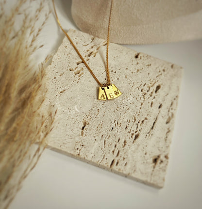 Initial Necklace, Letter Necklace